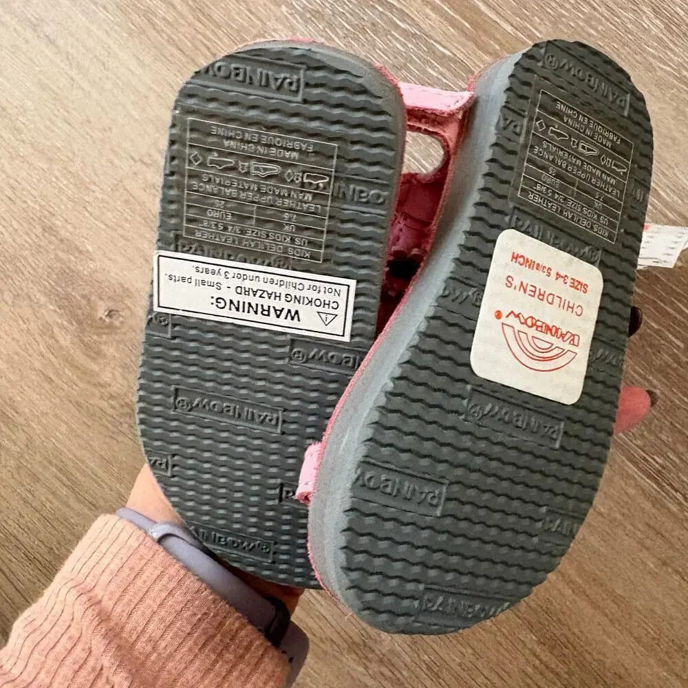 Rainbow Pink Sandals